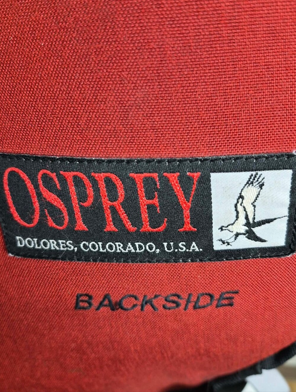 OSPREY Backside 42L backpack, Straight Jacket system, old tag, made in the USA - Picture 4 of 13